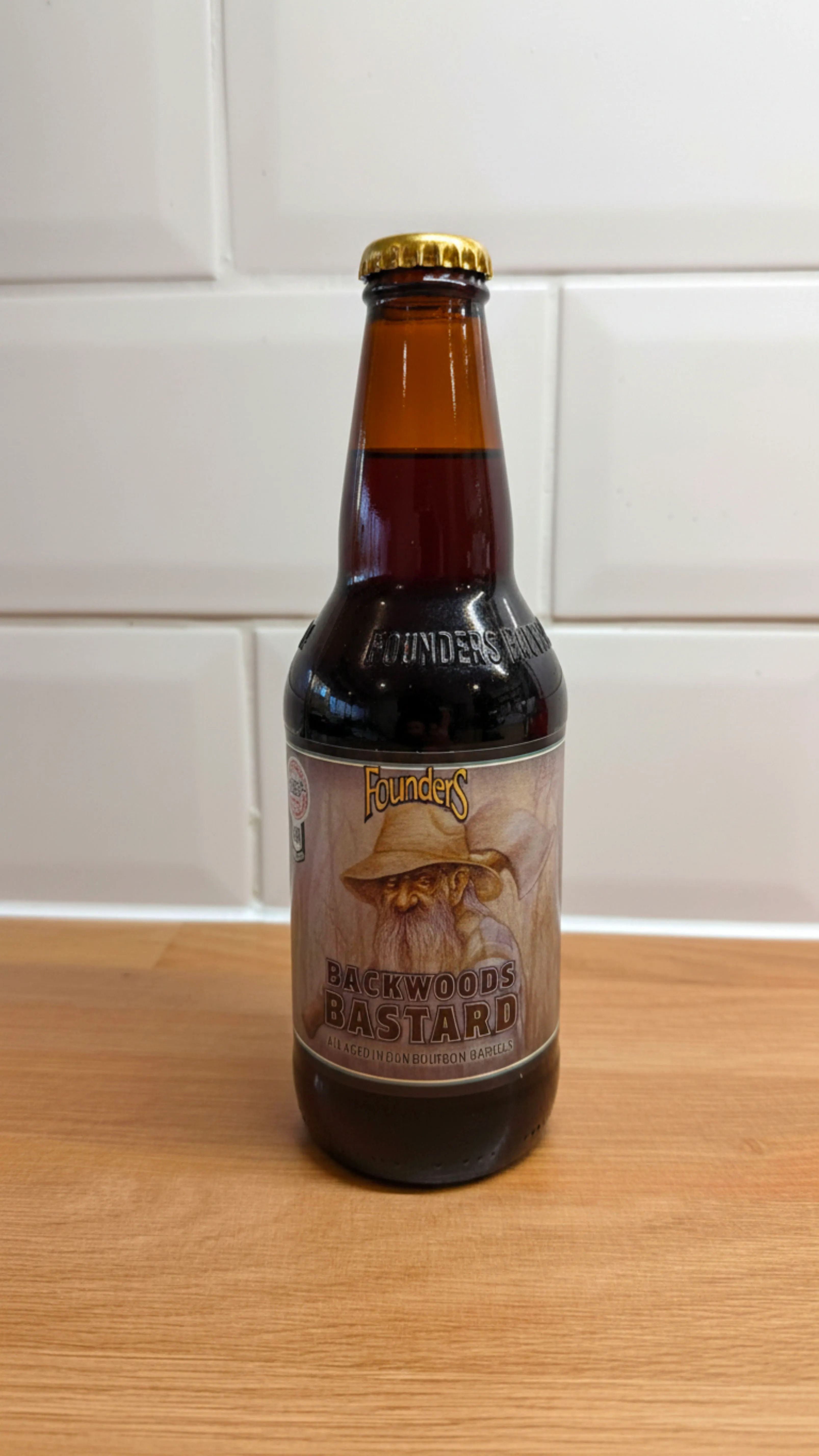 Founders Backwood Bastards bottle