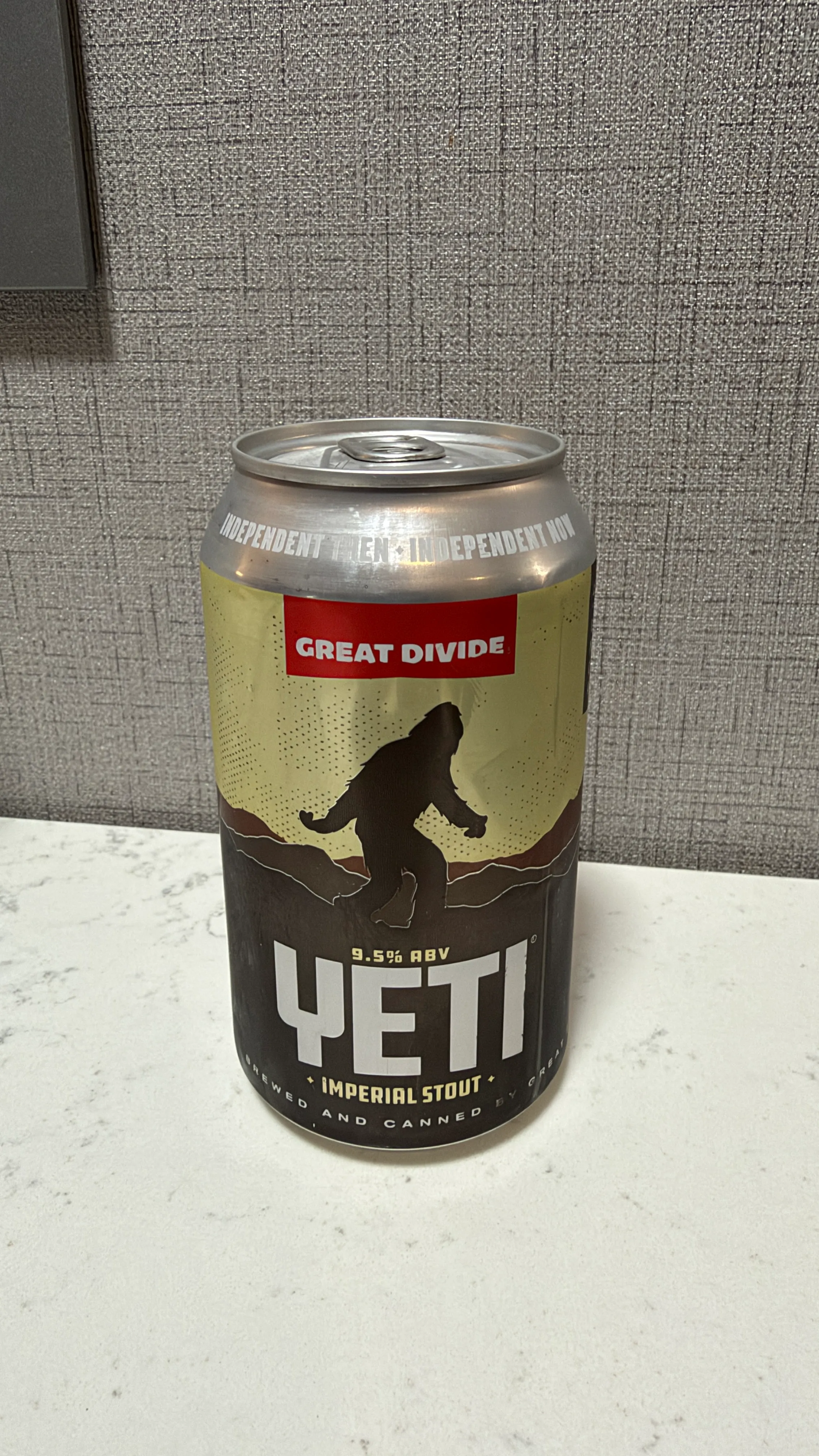 Great Divide Yeti bottle